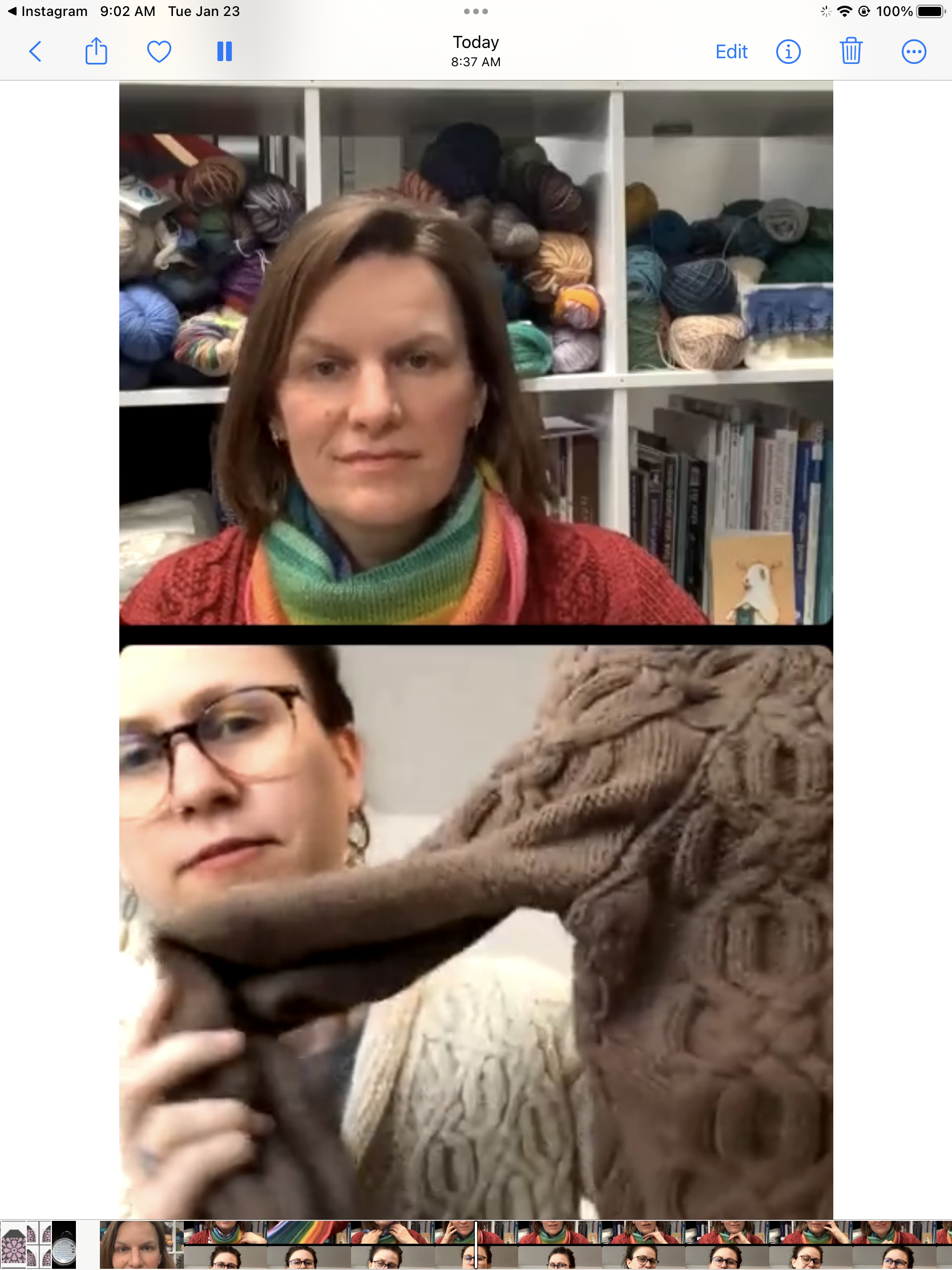 Instagram Live with Catherine and Andrea January 2024