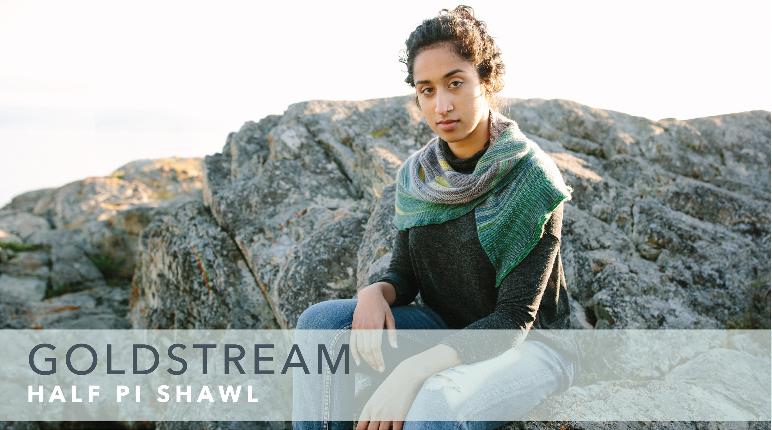 Goldstream Shawl Knitting Pattern PDF
