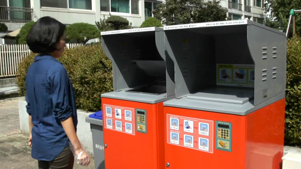 South Korean apartment compost systems
