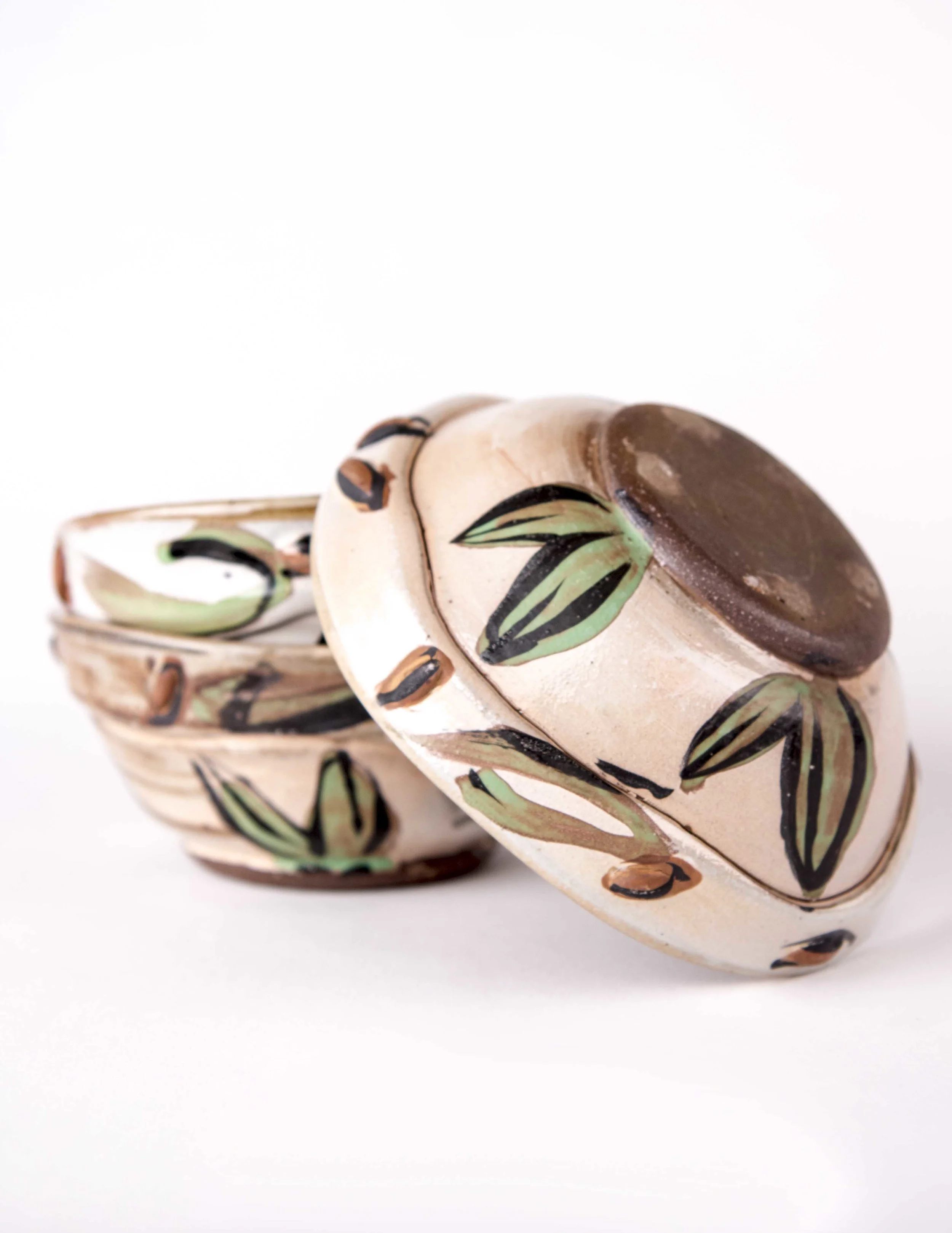 Leaf Bowls Detail