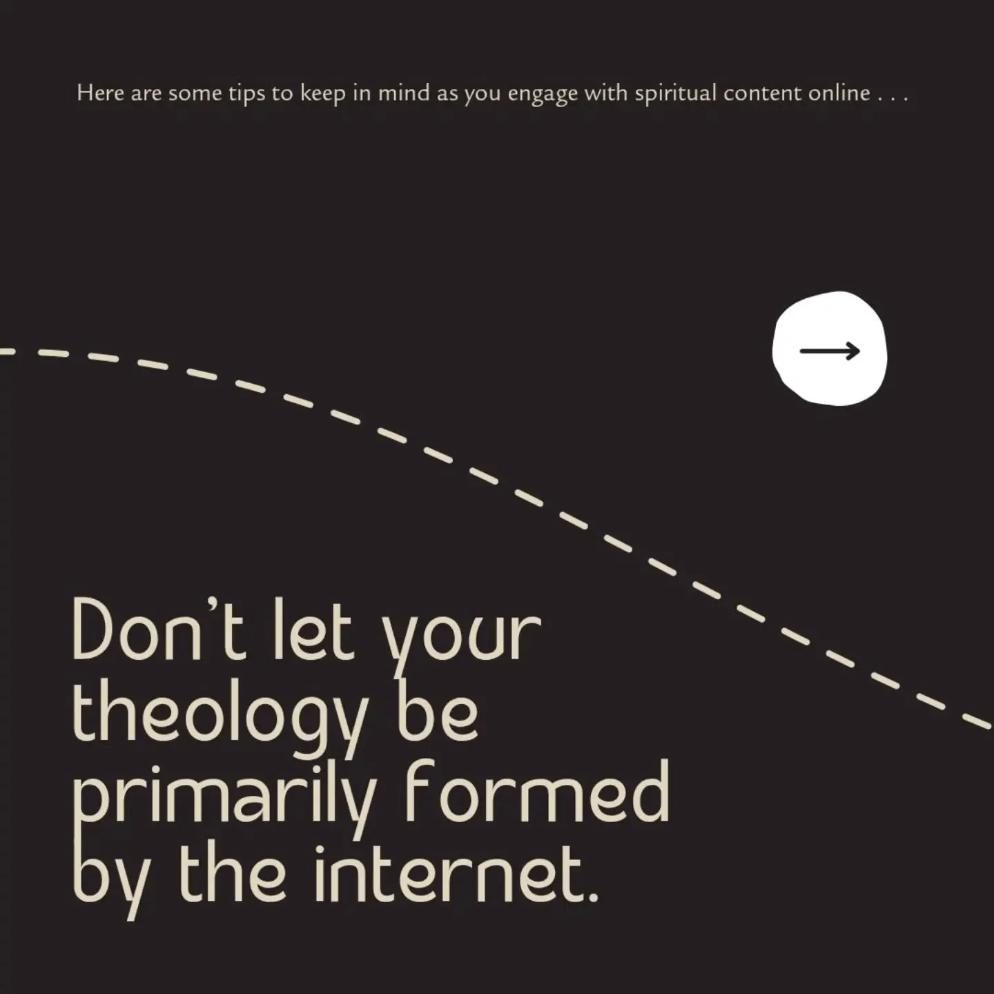 There's a lot of faith-related content online. 

Some of it's great. 

Some of it's mid.

A lot of it is pretty bad. 

Here are some things to keep in mind as you encounter theology online...

#youthministry #theology
