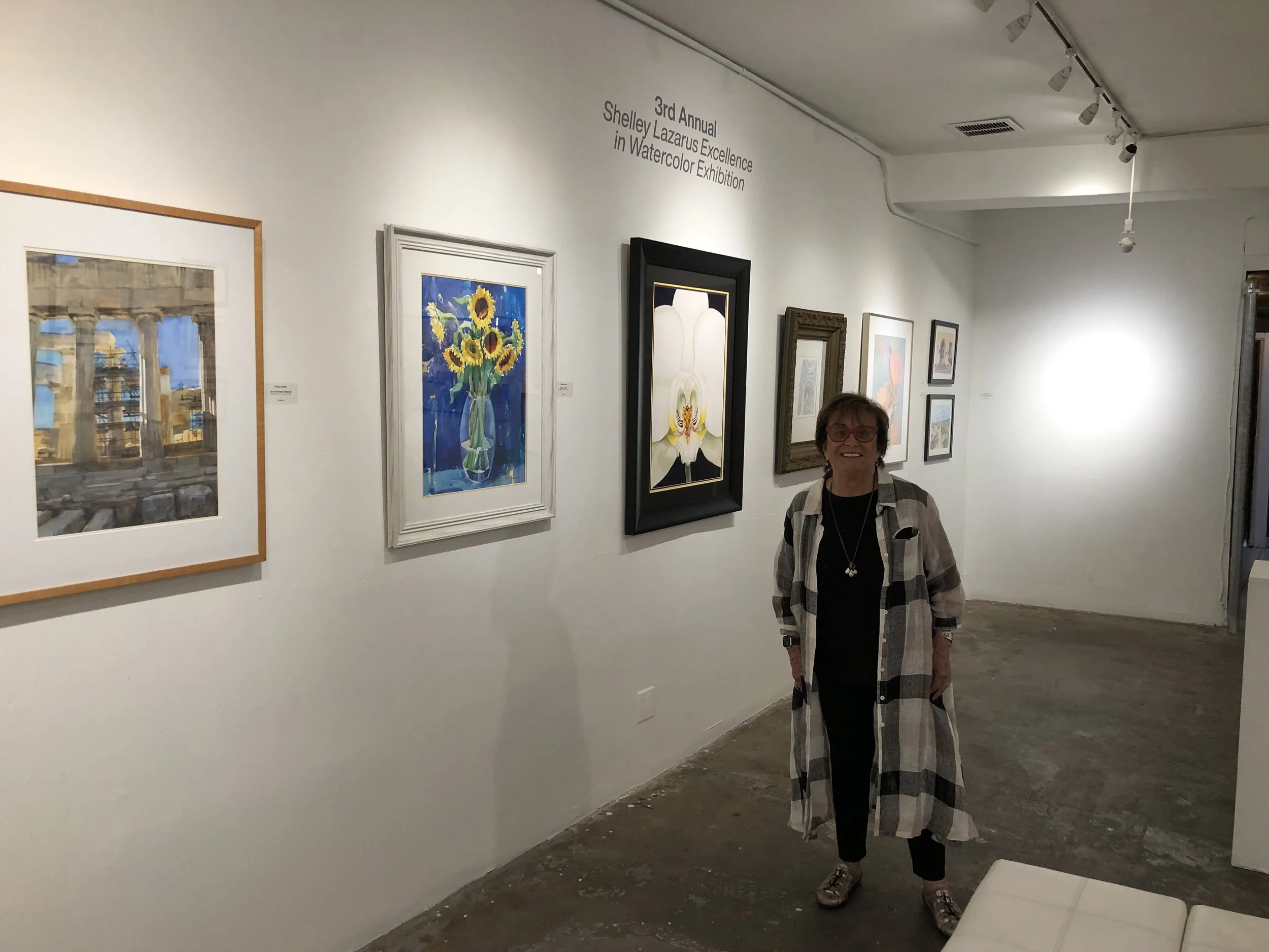 Reception for the 4th Annual Shelley Lazarus Excellence in Watercolor Exhibition