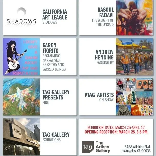 Opening Reception for March solo shows, CAL, and juried invitationals