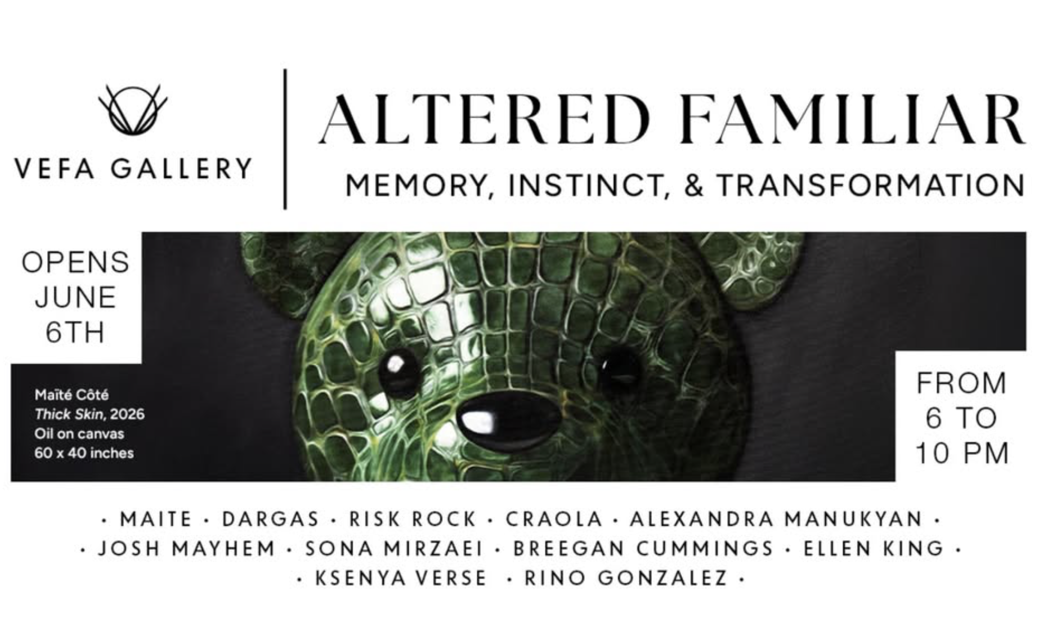Ellen King Debuts Four New Works at Vefa Gallery
