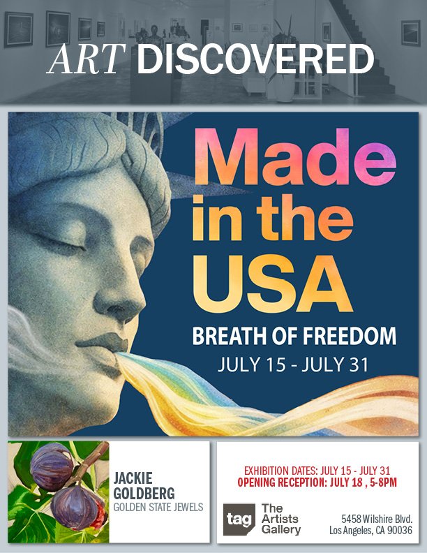Gallery Reception: July 18, 5 - 8 PM