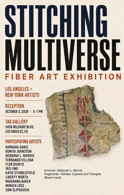 Curated by Marianna Baker: Stitching Multiverse