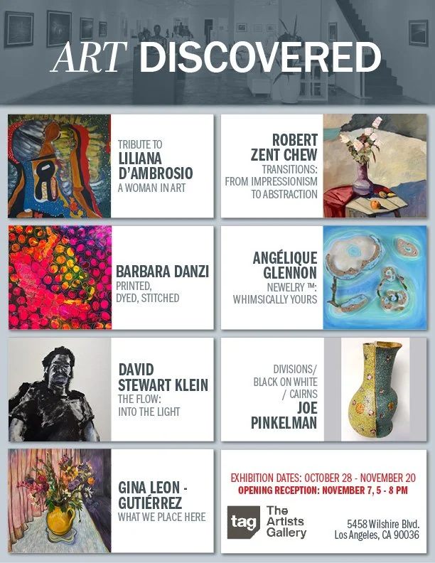 Gallery Reception - November 7, 5 - 8 pm