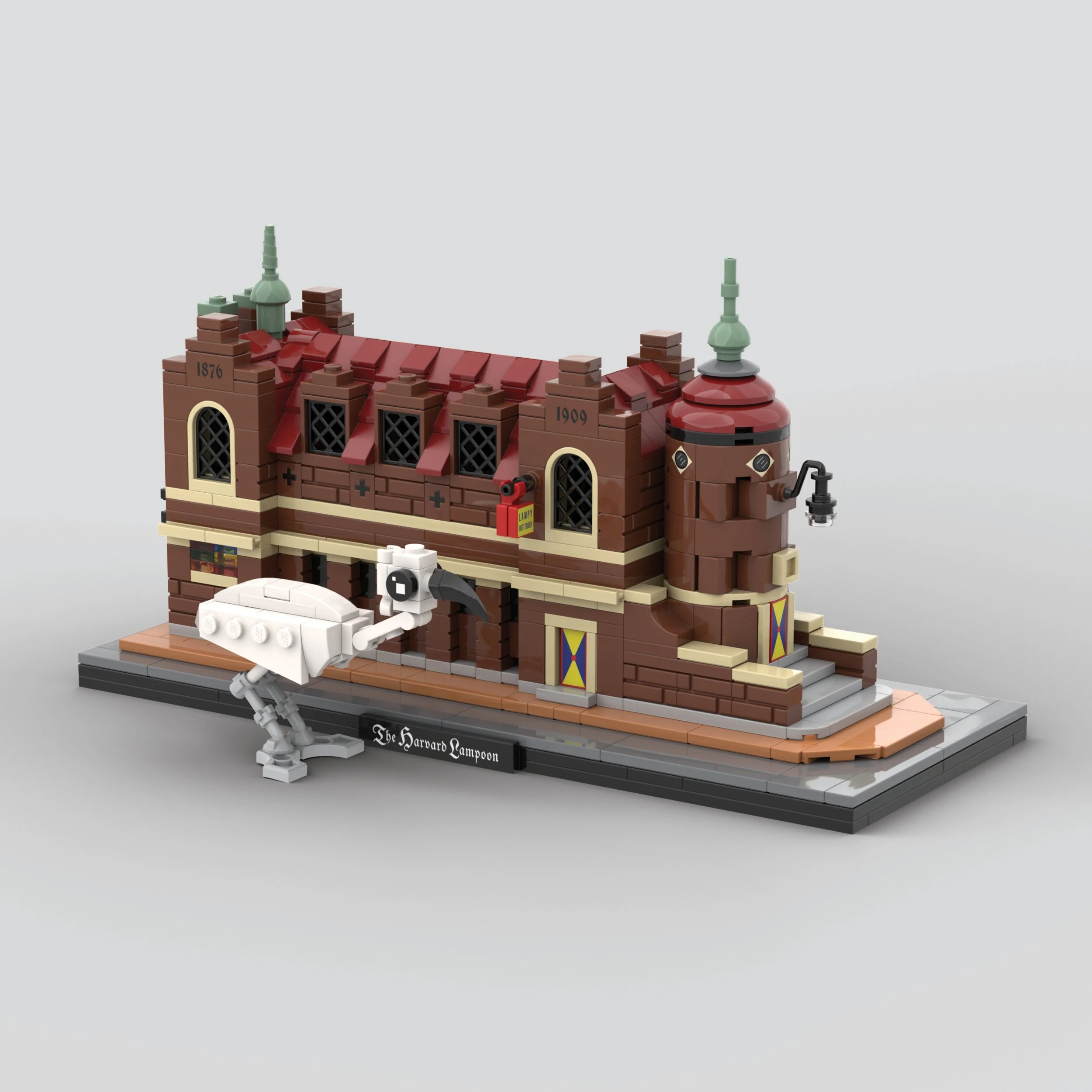 Limited Edition Harvard Lampoon Castle Building Set