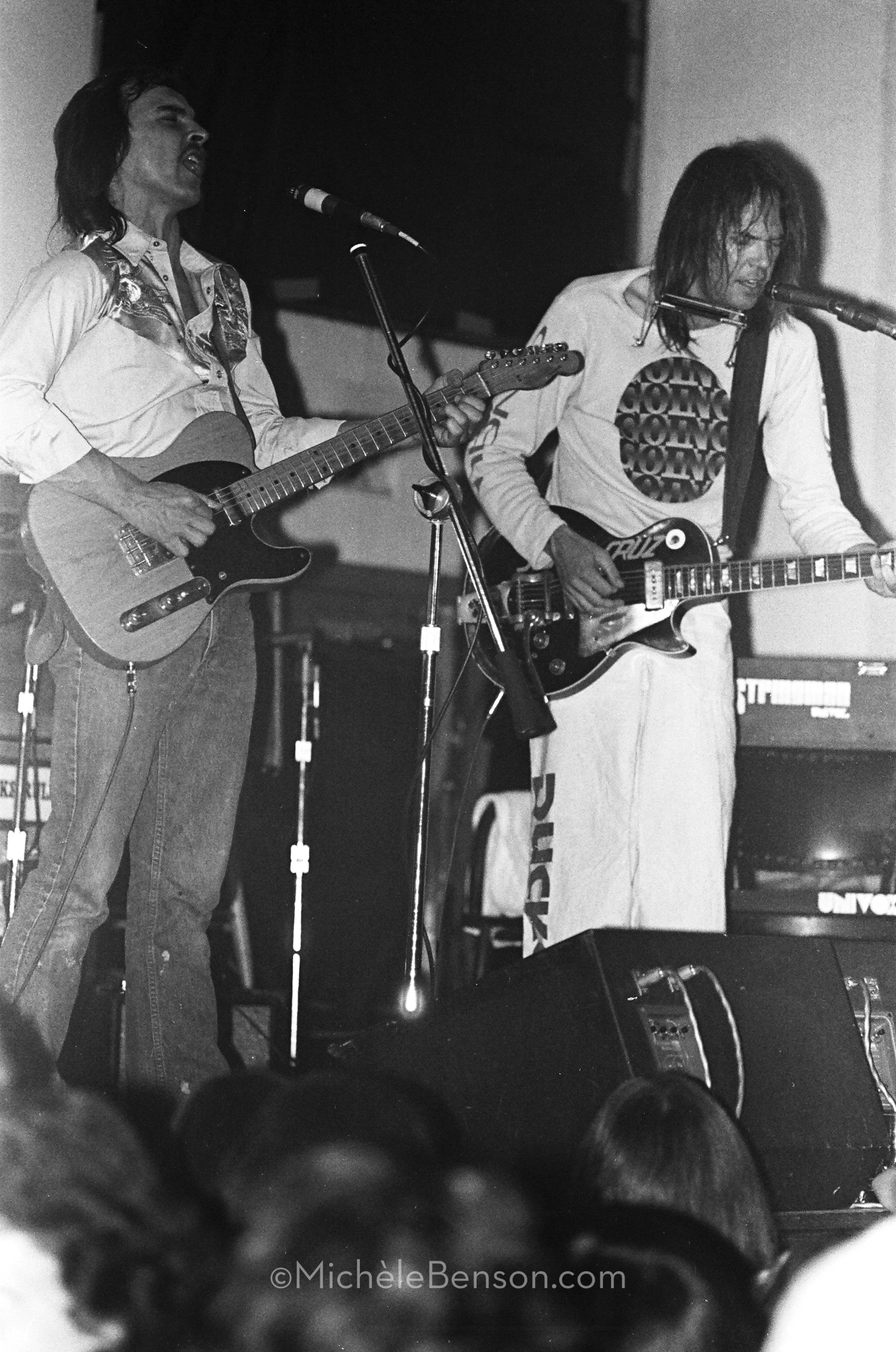 Neil Young and Jeff Blackburn The Ducks Catalyst-Spring 1976