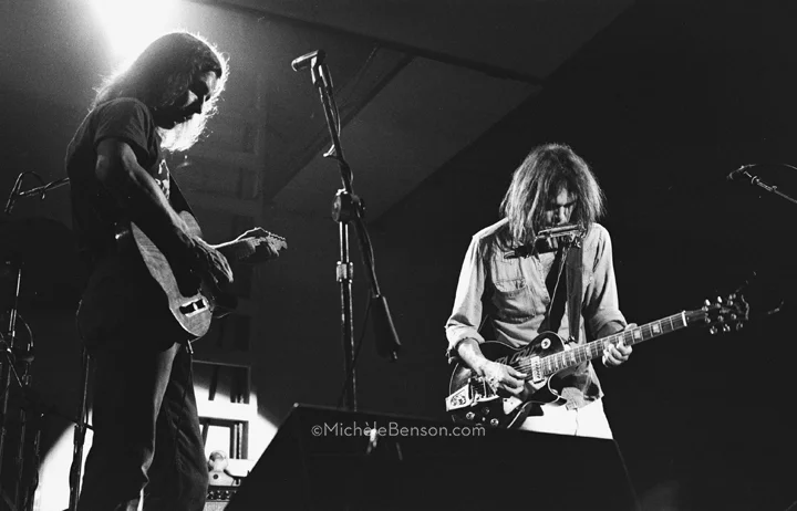 Neil Young and Jeff Blackburn The Ducks Catalyst-spring-1976