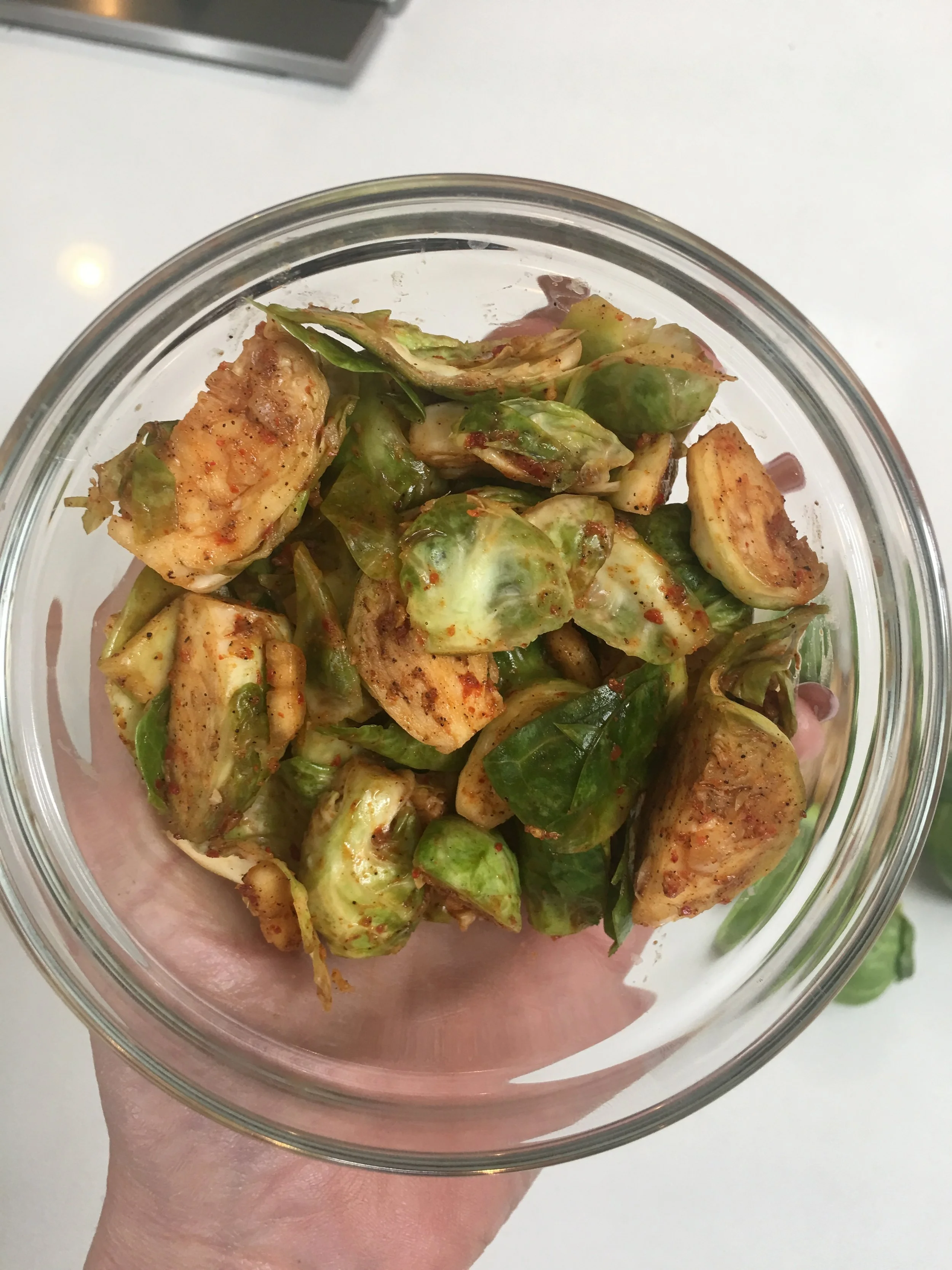 Seamus Mullen — Kimchi Brussel Sprouts
