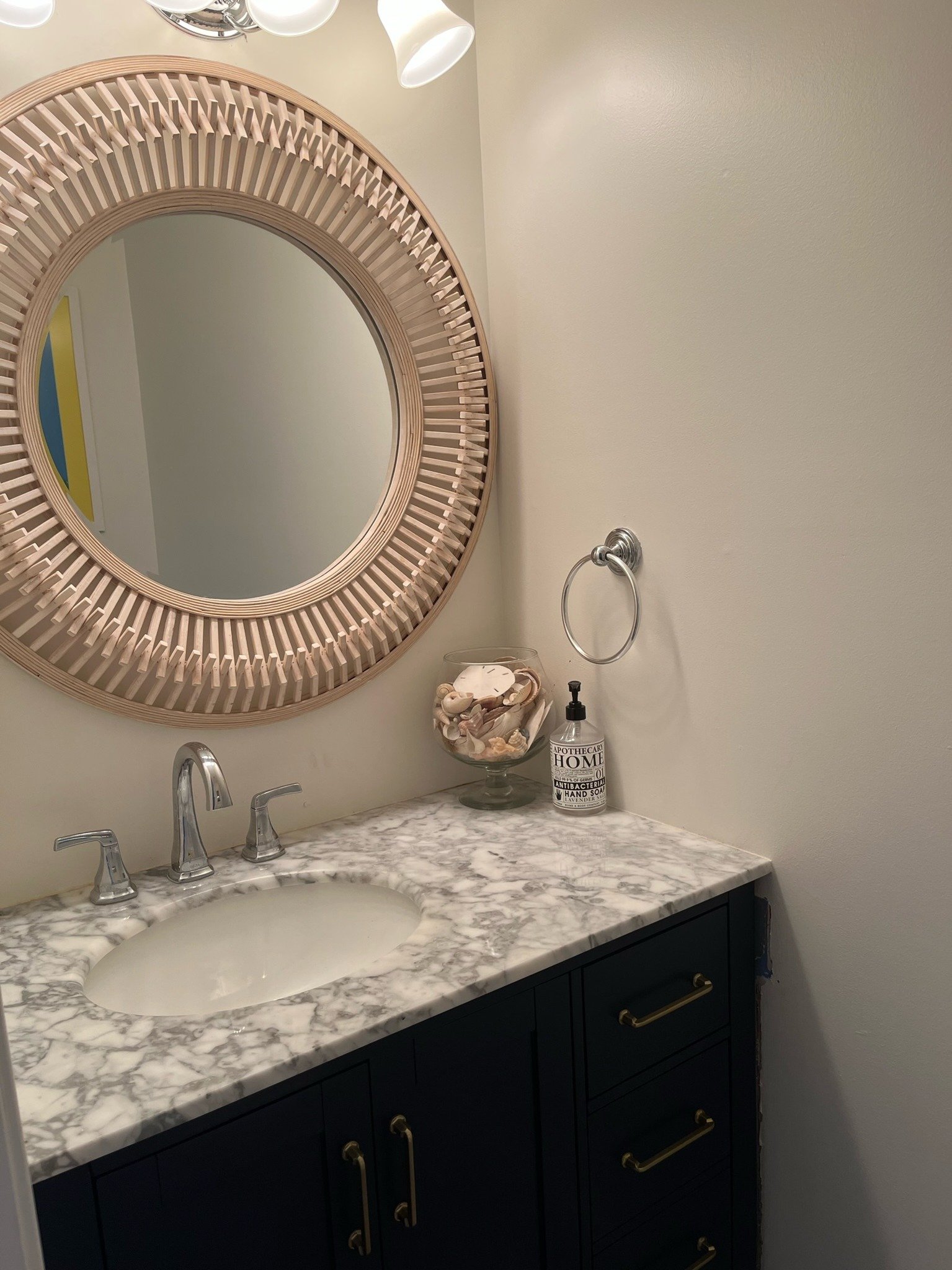 Wash away your worries in coastal bliss! Our Cape May rental bathrooms are a haven of relaxation, featuring beach-inspired decor and whimsical seashells. 🐚🚿 

Book your May getaway at CapeMayBeachHouse.com 

#capemaynj #jerseyshore #jerseyshorelife