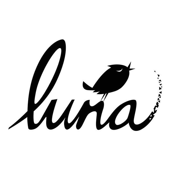 Luna (Black on White)