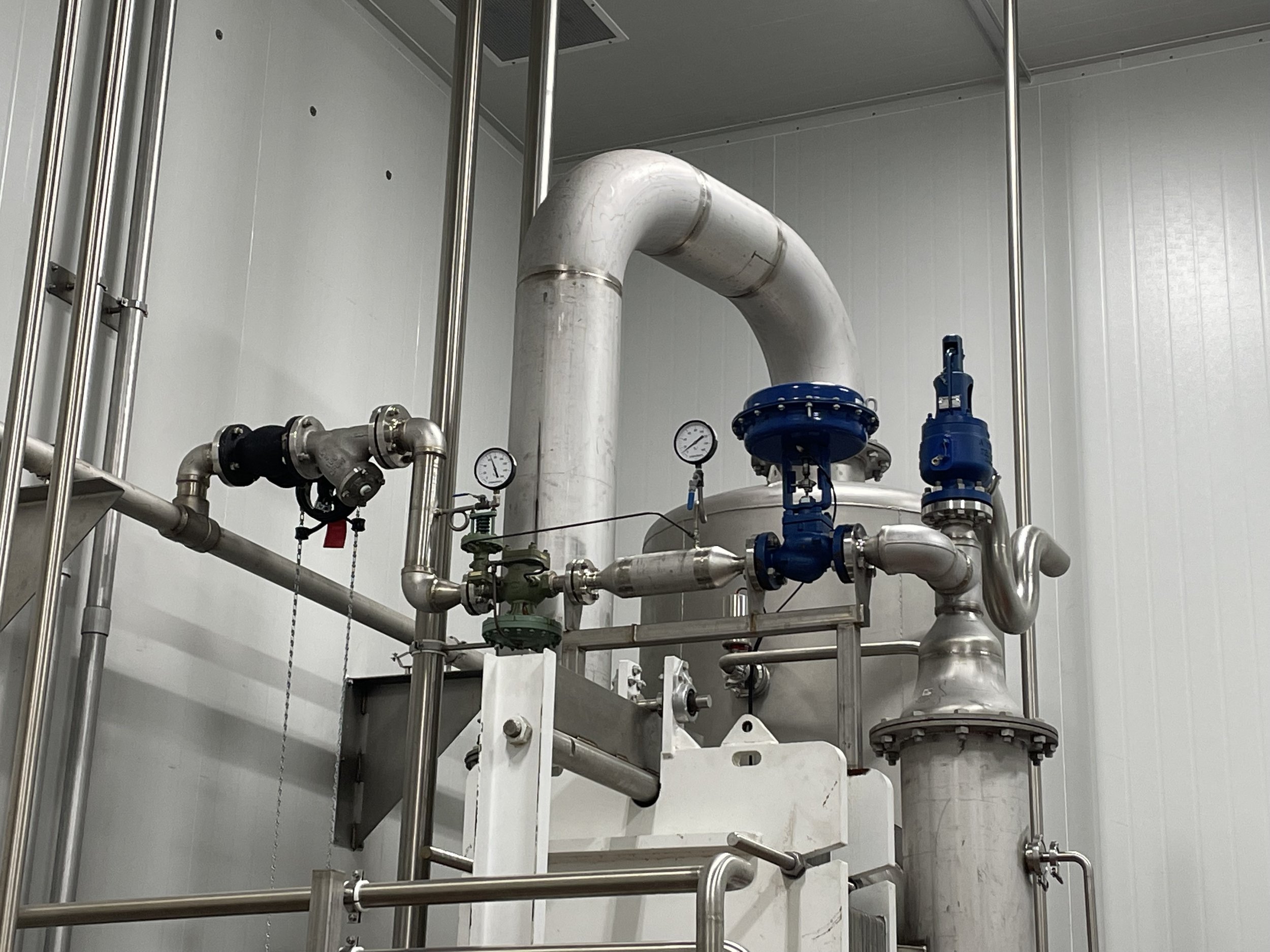 Evaporator Steam Control System