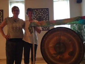 Kathy and Amy at Sacred Feminine Workshop