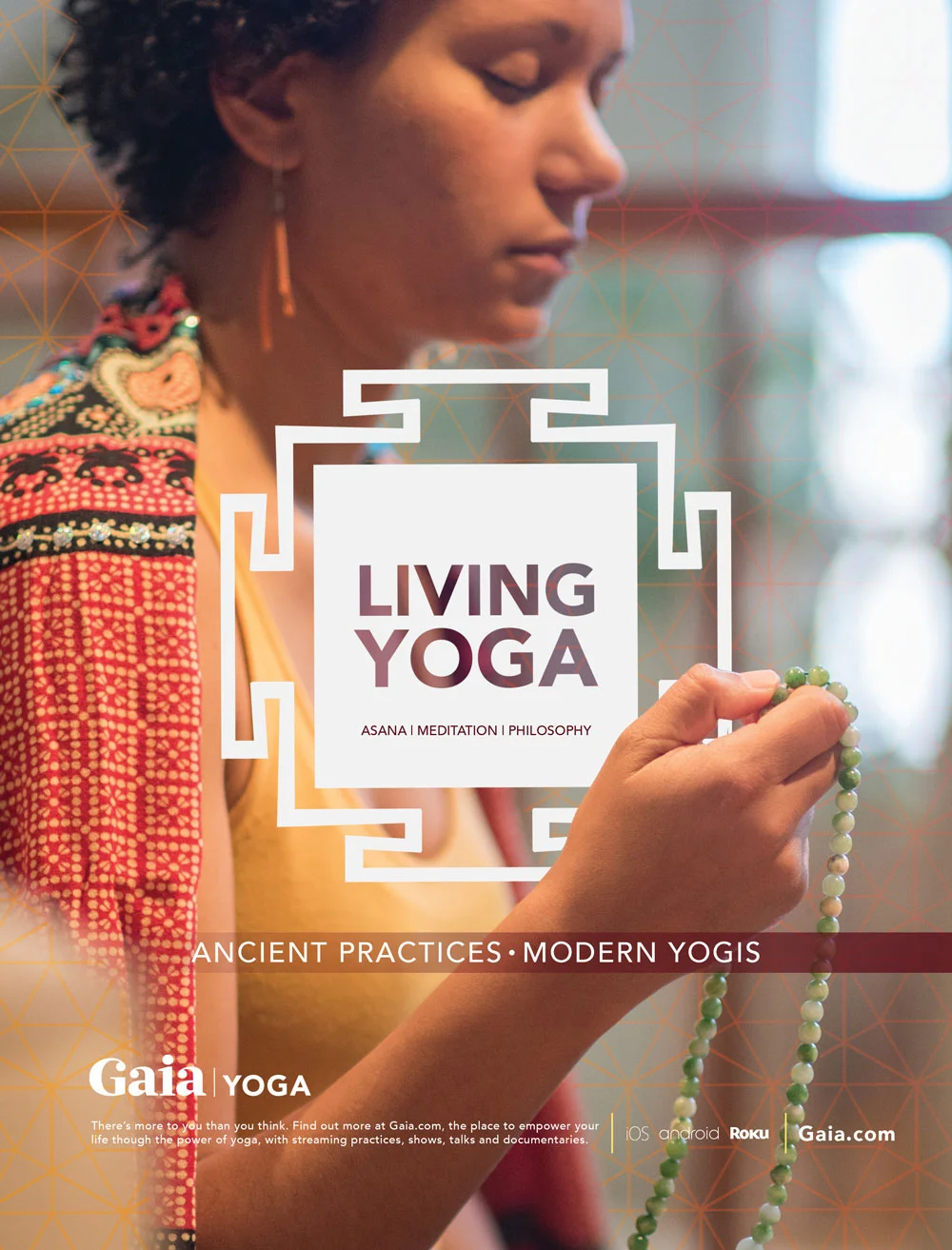 Living Yoga Print Ad - Yoga Journal