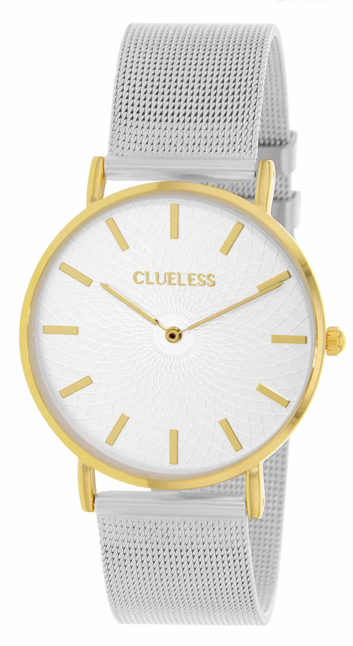 Clueless_Montre_bcl10004_300.jpg | Bracelet argent - Boitier doré - Cadran argent