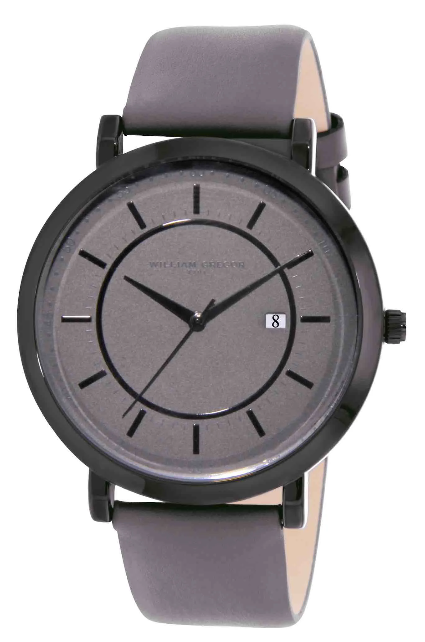 william_gregor_montre_bwg10021g_903.jpg Bracelet gris - Boitier gris metal - Cadran gris