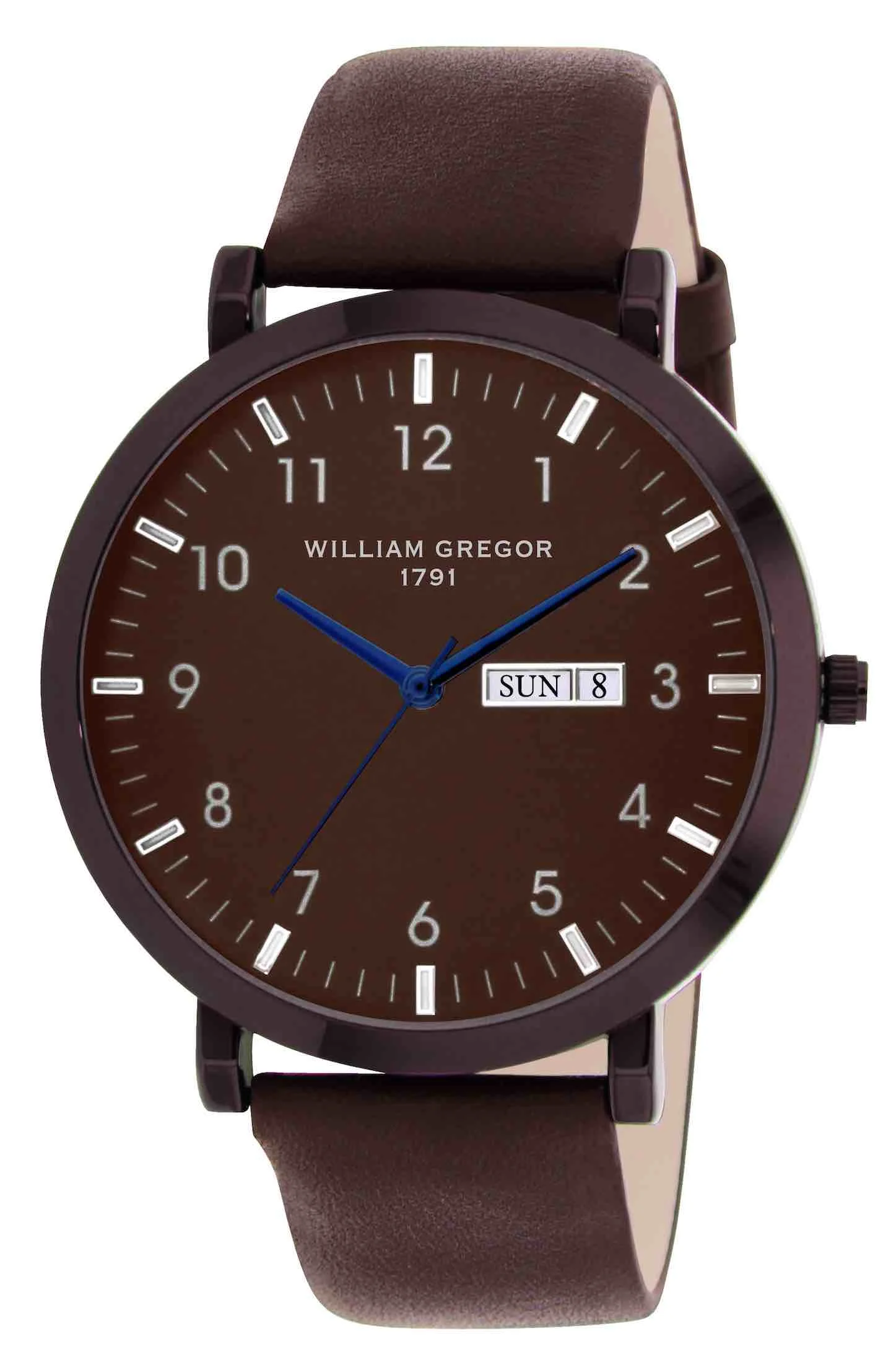 william_gregor_montre_bwg10031g_505.jpg Bracelet marron - Boitier marron - Cadran marron
