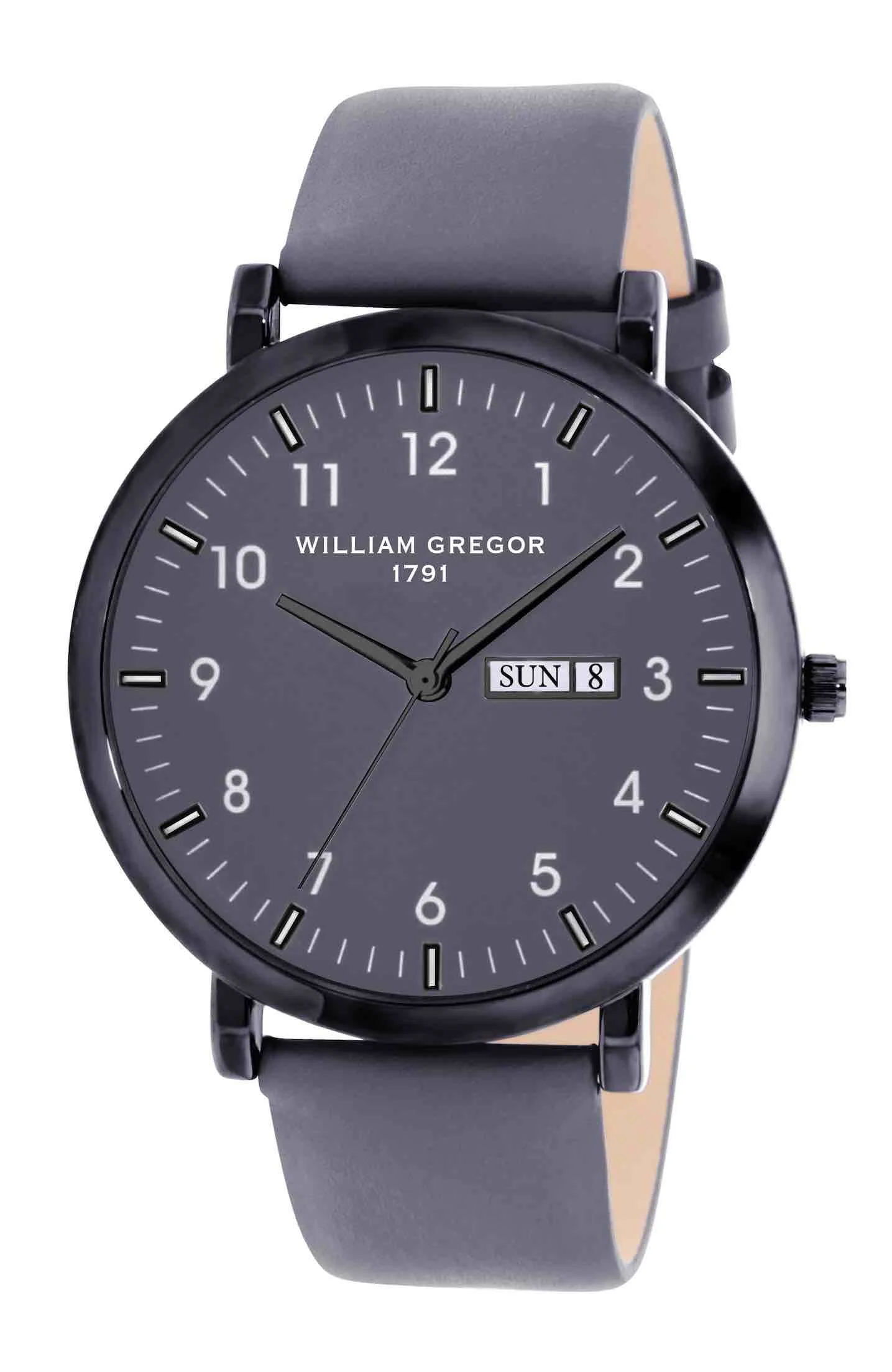 william_gregor_montre_bwg10031g_903.jpg Bracelet gris - Boitier gris metal - Cadran gris