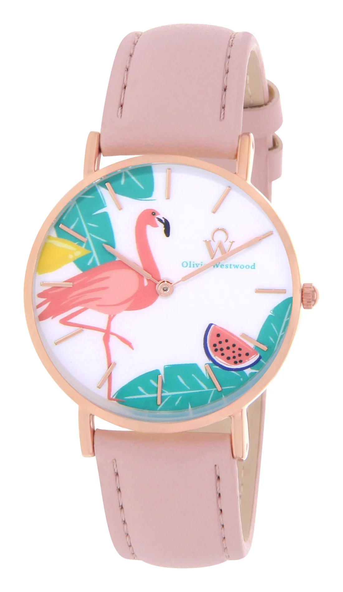 femme_montre_olivia_westwood_bow10012_831.jpg | Rose/Rose/Flamingo
