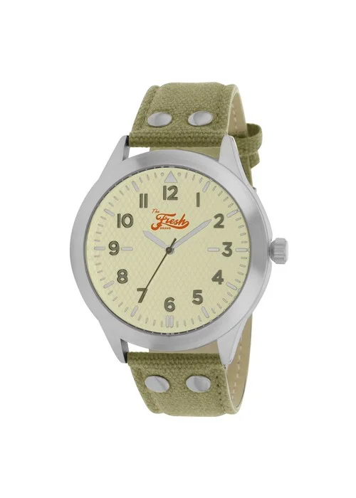 the_fresh_brand_montre_BFR50147_207.jpg Bracelet pistache - Boitier argent - Cadra pistache