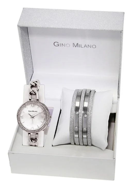 Montre Gino Milano femme - Coffret avec bracelet | Montre Homme et Femme |  MontrerMoi.com
