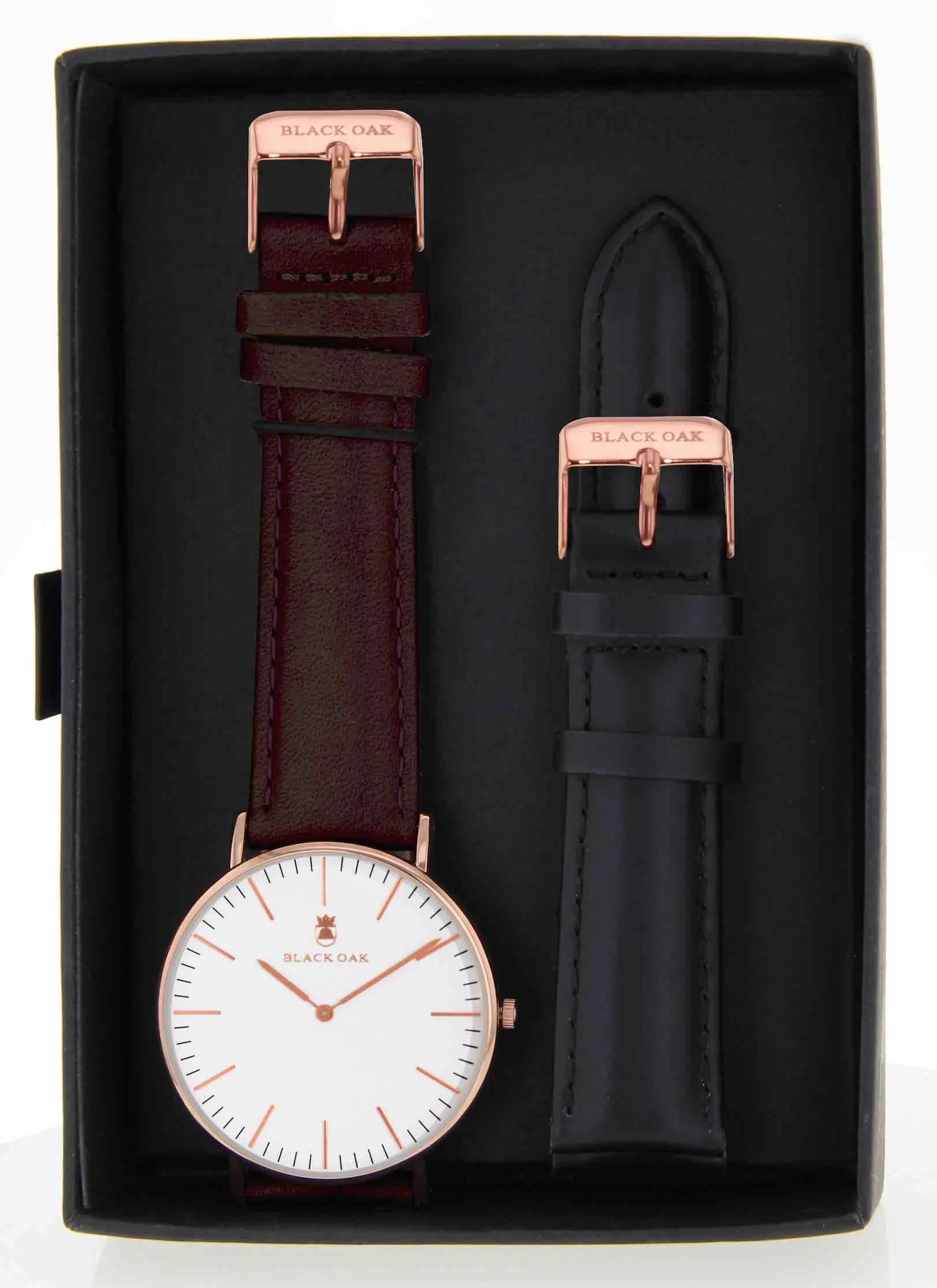 Montre homme black oak BX5790RSET-136 bracelet interchnageable