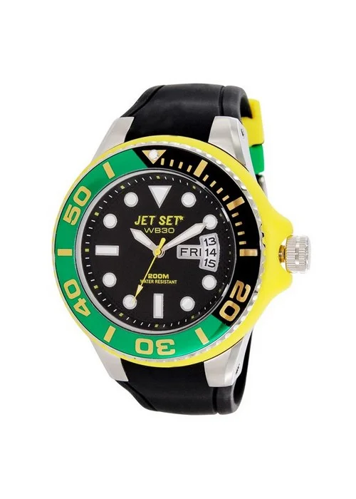 montre jetset | Jamaica Bracelet noir