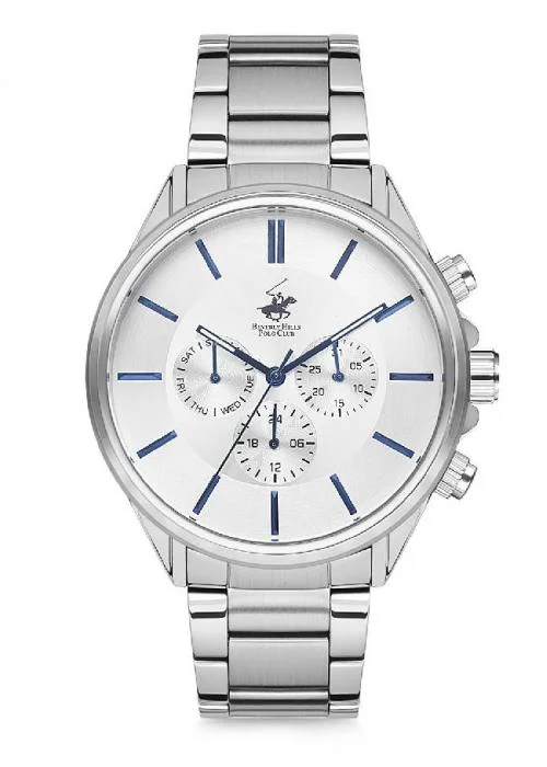 Beverly Hills Polo Club Montre Homme | Bracelet Acier Inoxydable -  Mouvement: Miyota Multifonction | BBH2177 | Montre Homme et Femme |  MontrerMoi.com