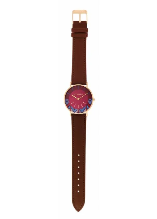 ivy-n-rox-womens-watch-choco-leather-gold-BIR10002-103-open.jpg