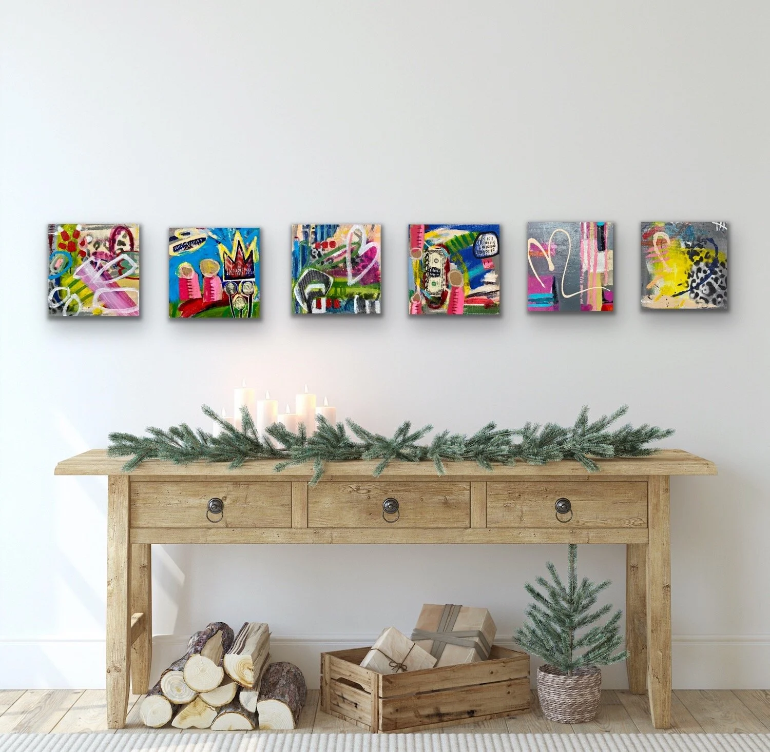 Deck the Halls With NEW ART