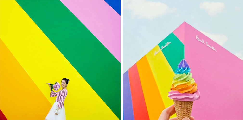 Letf: @kykyhuang | Right: @paulsmithdesign