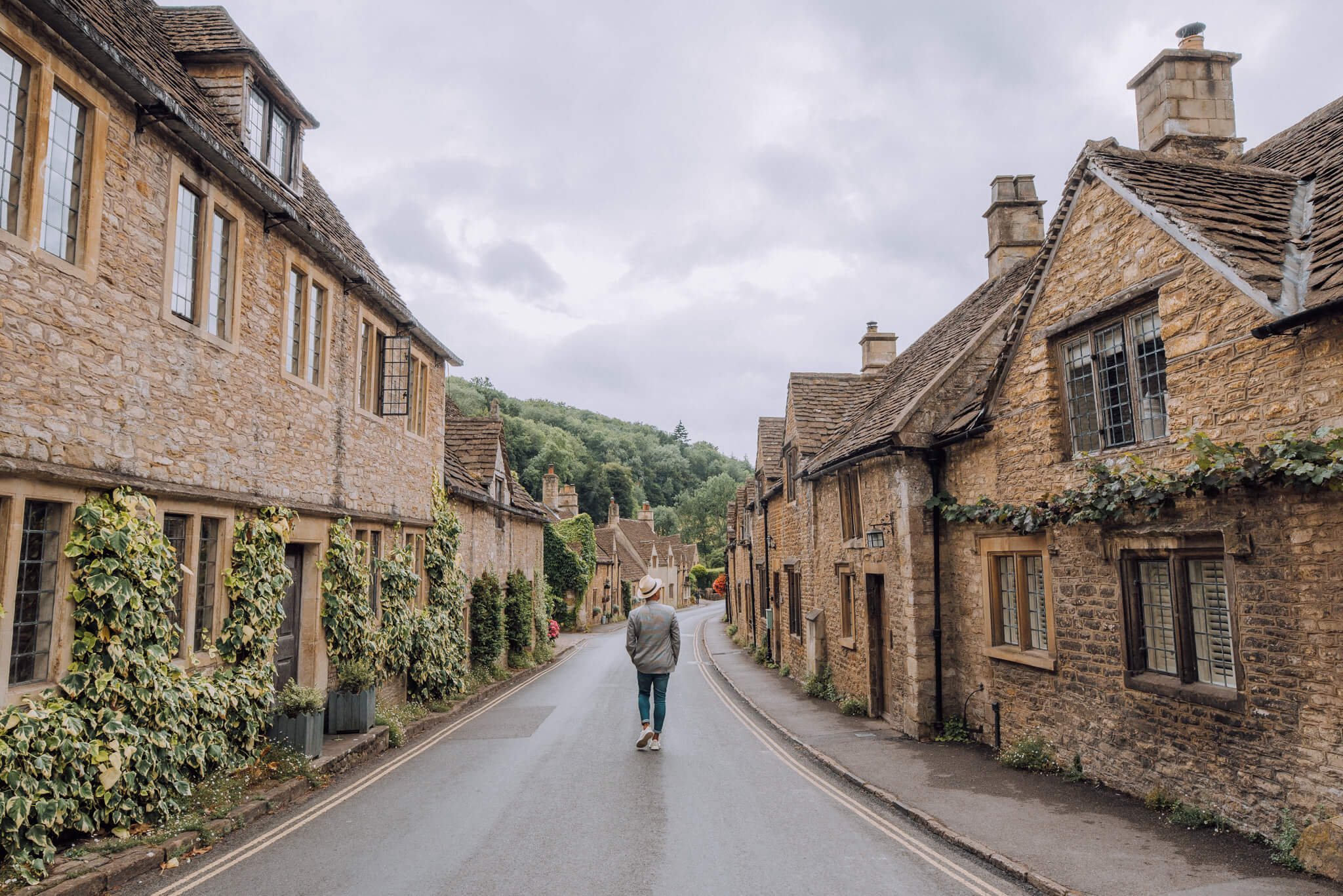 The main street of Castle Combe