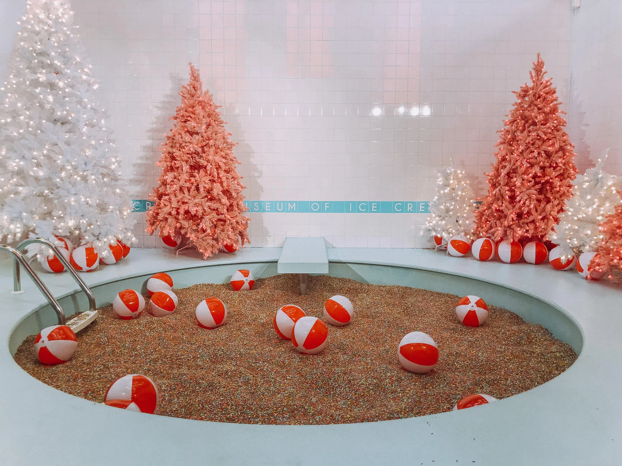 Inside The Museum Of Ice Cream Pinkmas Edition (San Francisco)