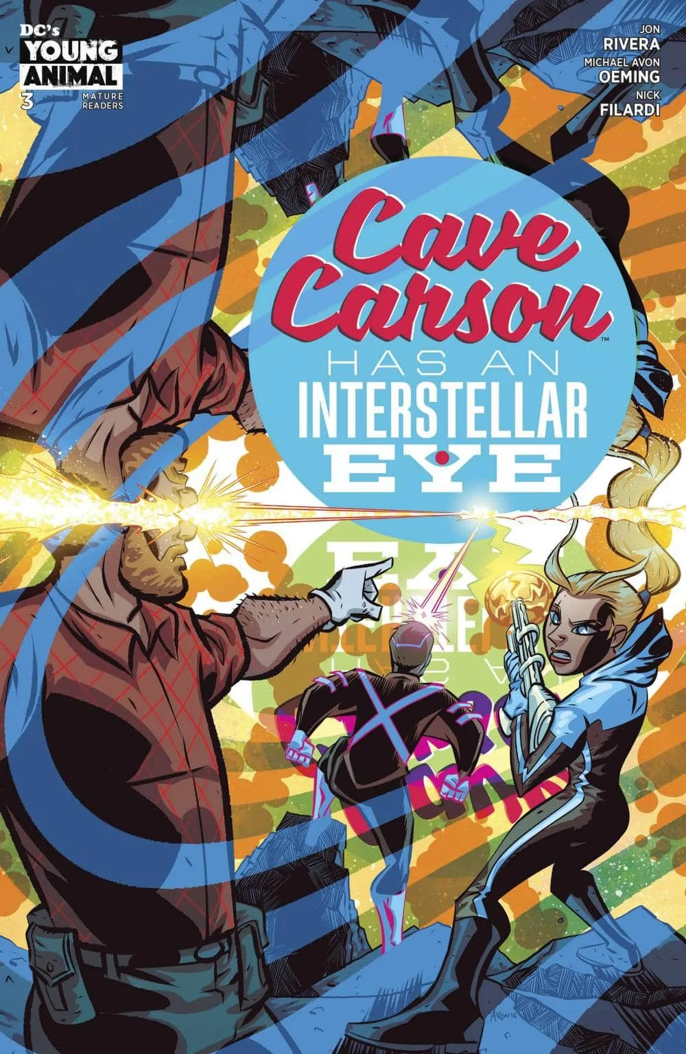 Cave Carson Has Interstellar Eye #3 // Review