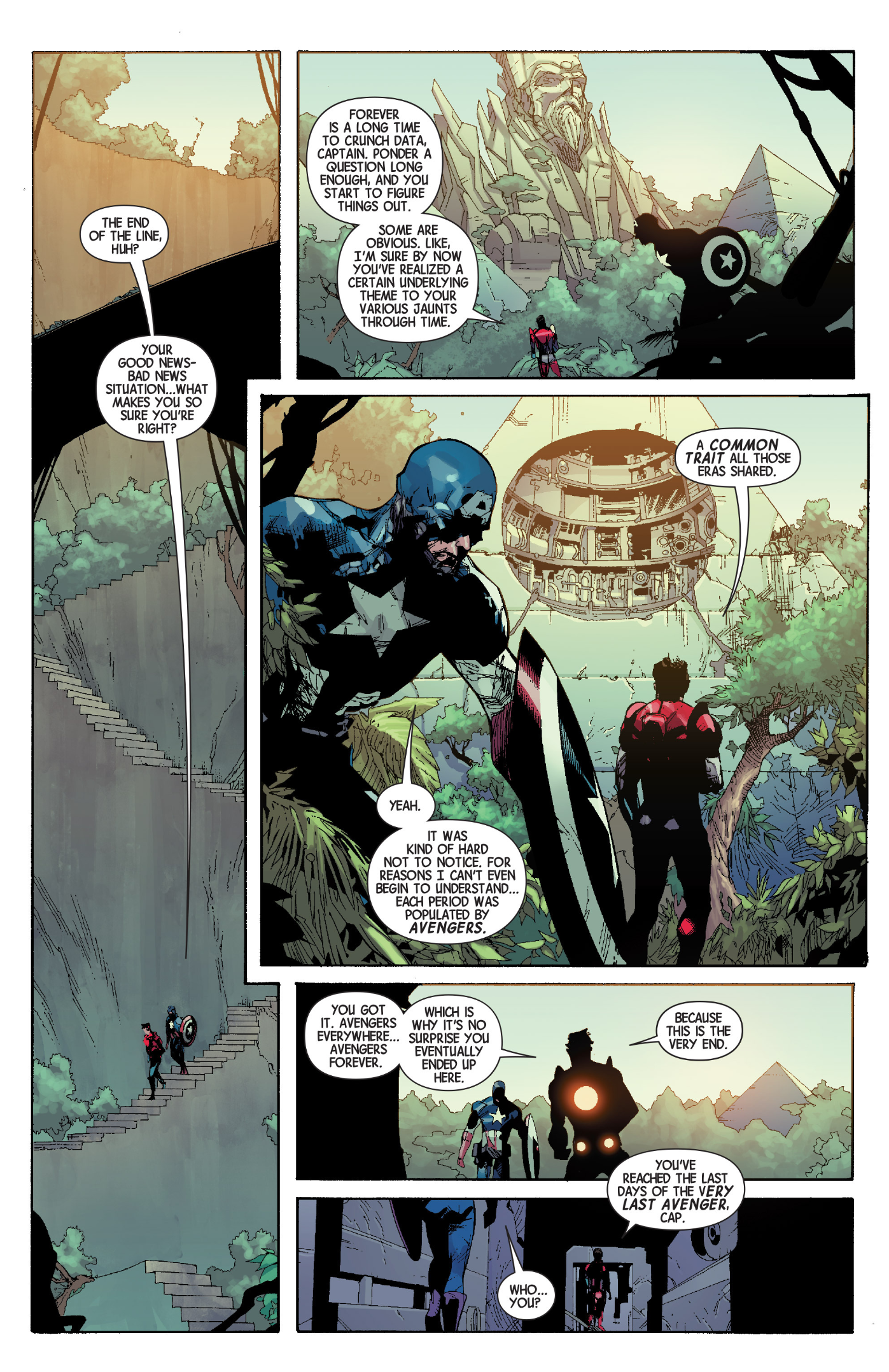 Avengers #34, art by Leinil Yu, Gerry Alanguilan, Sunny Gho, and Matt Milla