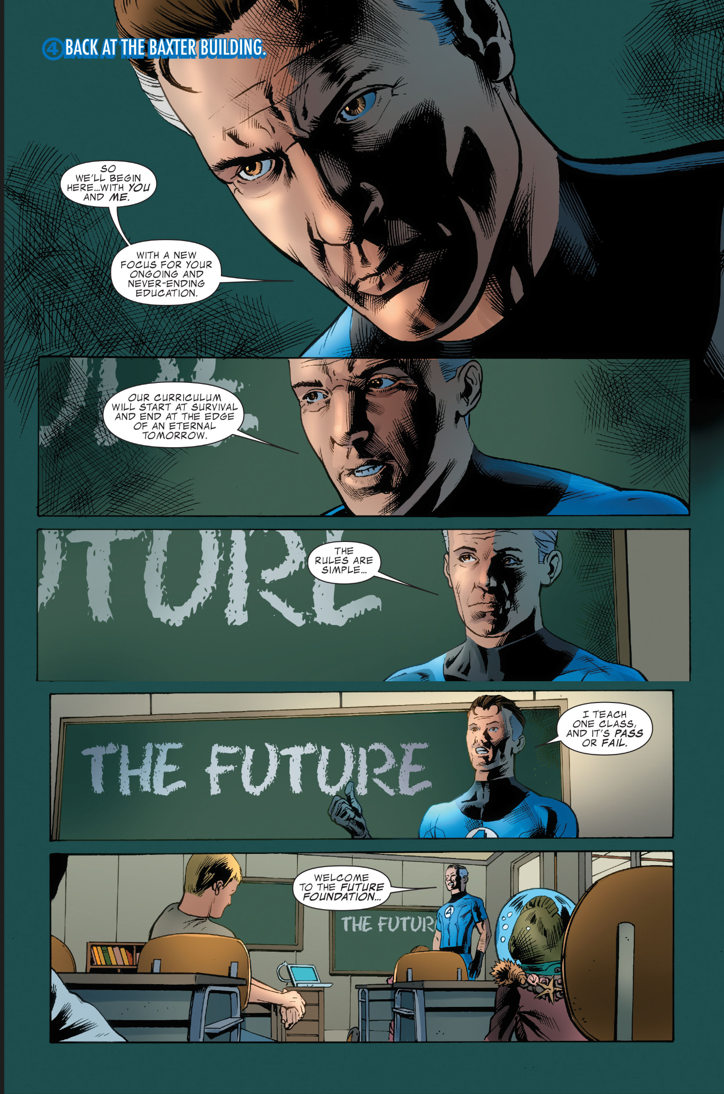 Fantastic Four #579, art by Neil Edwards, Andrew Currie, and Paul Mounts