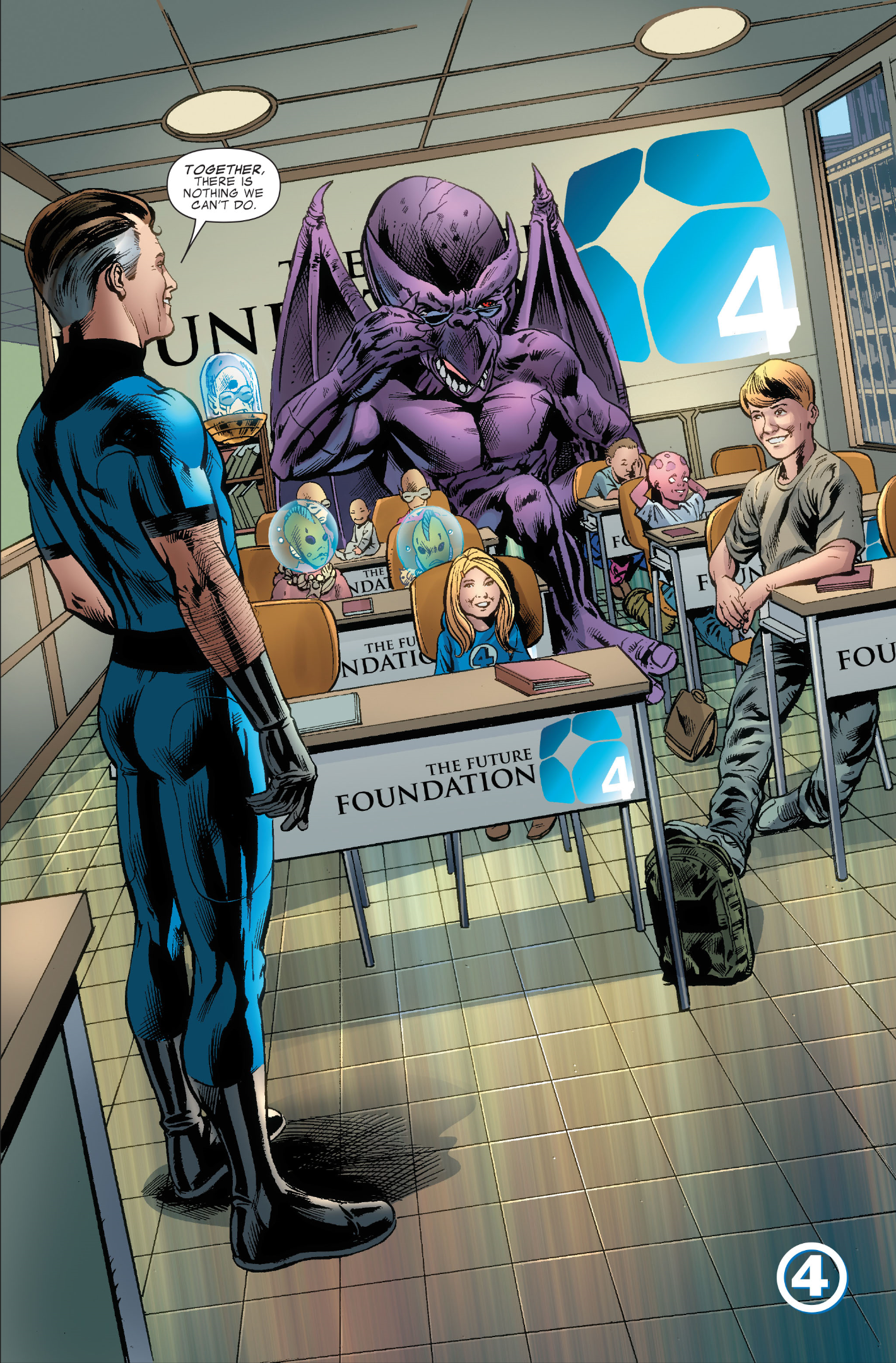 Fantastic Four #579, art by Neil Edwards, Andrew Currie, and Paul Mounts