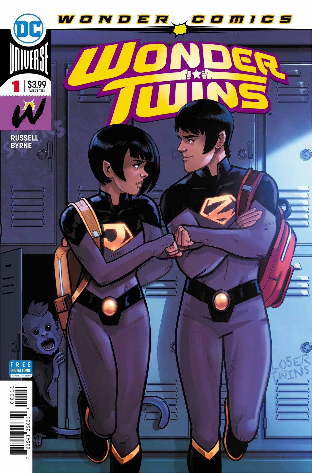 1000px x 1517px - Wonder Twins #1 // Review â€” You Don't Read Comics