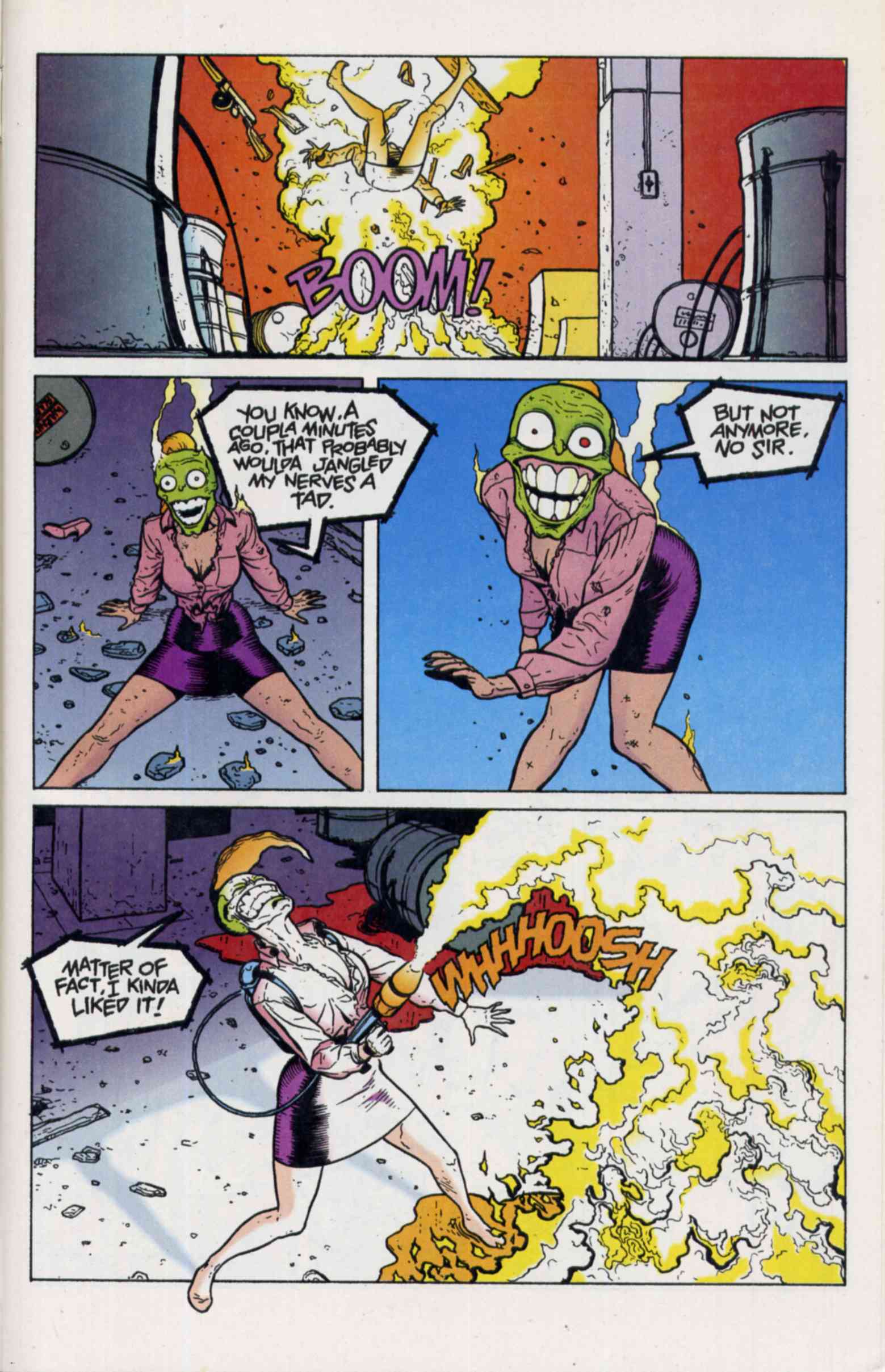the mask comic gore the mask comic gore
