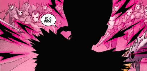Me after realizing how many comics I’ve got to read to keep up with Marvel’s current EVENT , War of the Realms. Image Credit: War of the Realms Strikeforce: The Dark Elf Realm #1