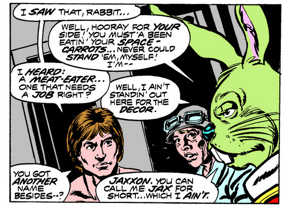 He is both awesome and terrible, and one of the better things to come out of the early issues of this comic.