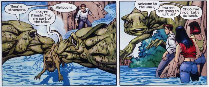 Oh, and Hadrosaurs are also Jewish. This also feels racist.