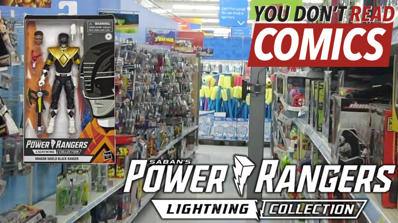 MMPR Lightning Collection (MMPR Black Ranger + Dragon Shield) // Review
