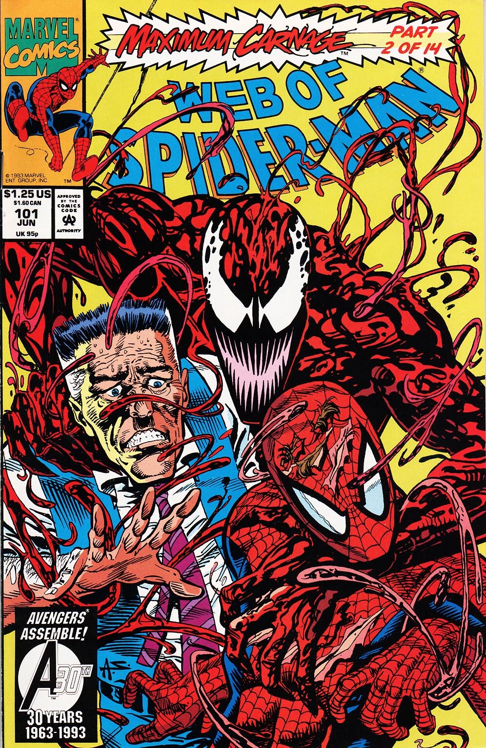 101 Ways to End the Clone Saga #1  Black Cat Carnage Avengers VF Details about   Spider-Man 