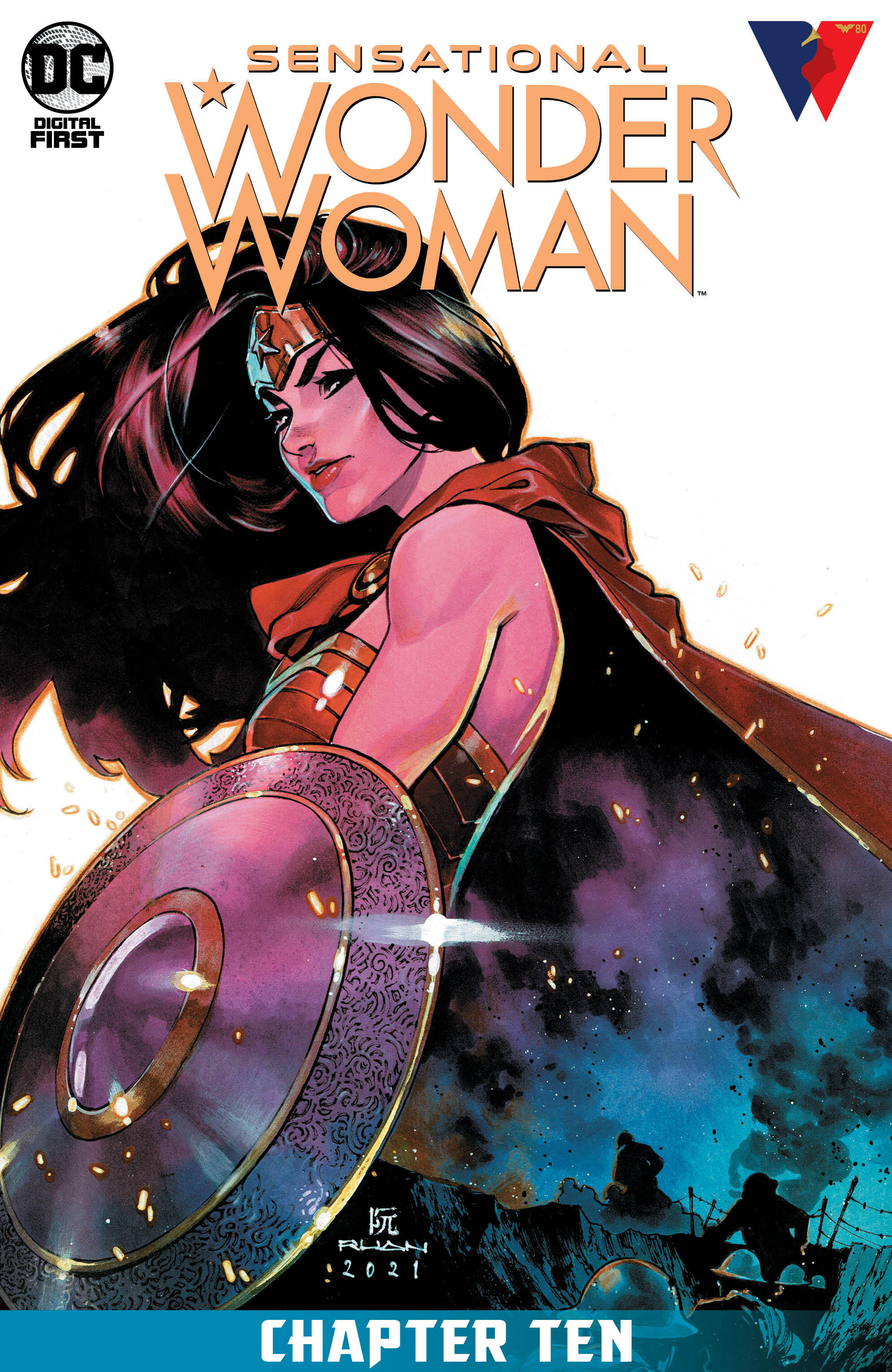 Sensational Wonder Woman #6 2021 Unread Kael Ngu Card Stock Variant DC Comic