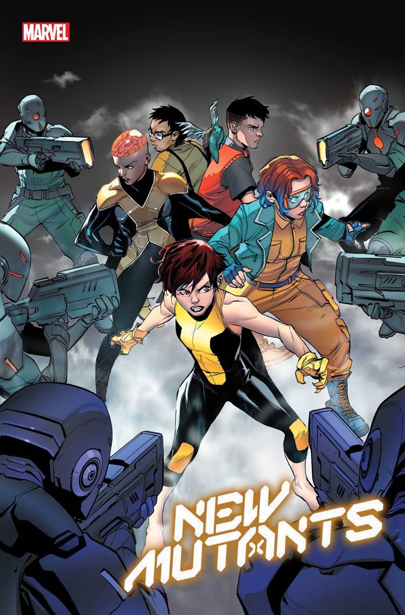 Marvel - Escapade and the New Mutants face a mysterious new group