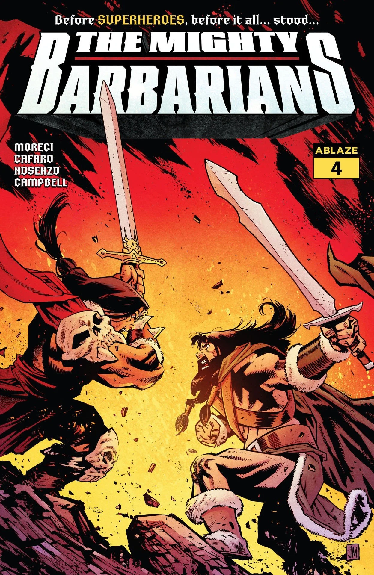 The Mighty Barbarians #4 // Review