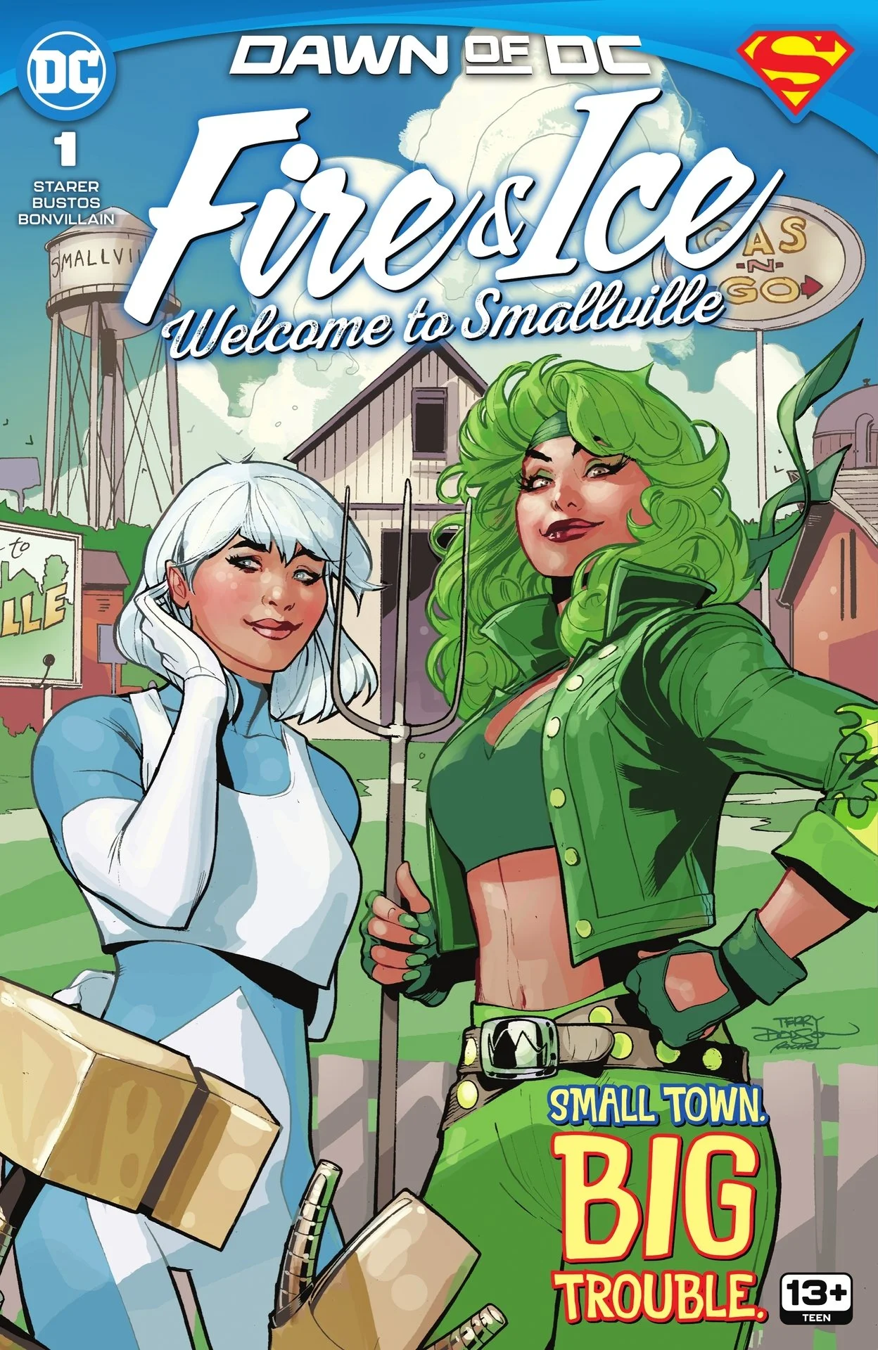  Kansas in Fire &amp; Ice: Welcome to Smallville #1 // Review